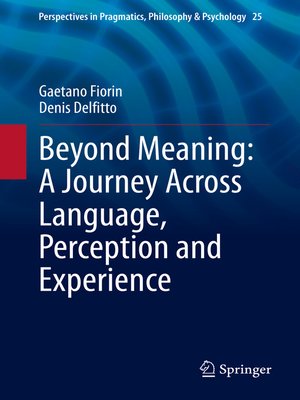 cover image of Beyond Meaning